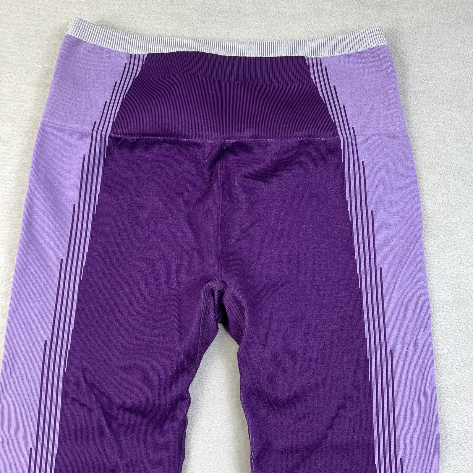 Fabletics Seamless Fusion High-Waisted 7/8 Leggings Women S Luxe Plum — image 3 of 8